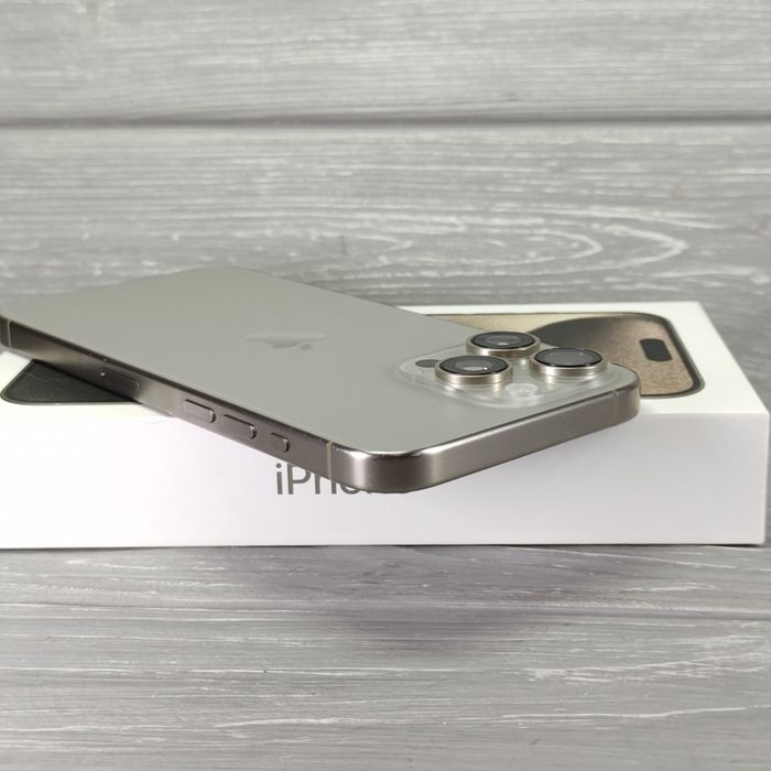 iPhone 15 Pro Max 256GB Natural Titanium | Гарний стан | Рідна коробка