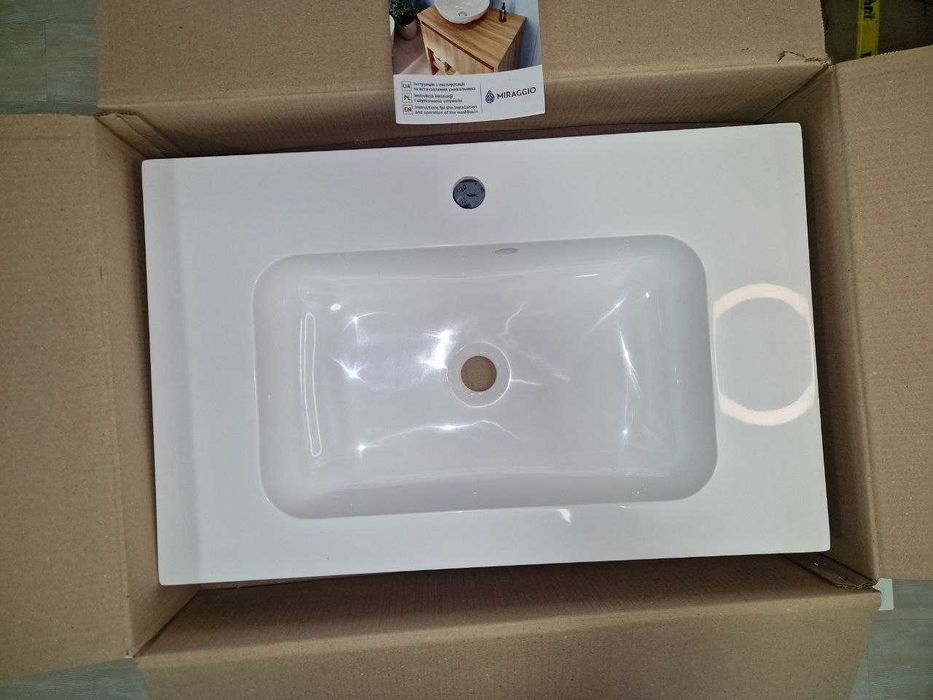 Продам новий умивальник MIRAGGIO Della 700