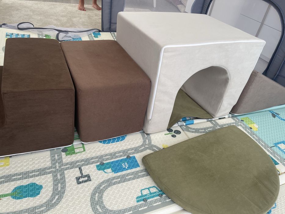 Blocos de espuma Montessori Banasuper