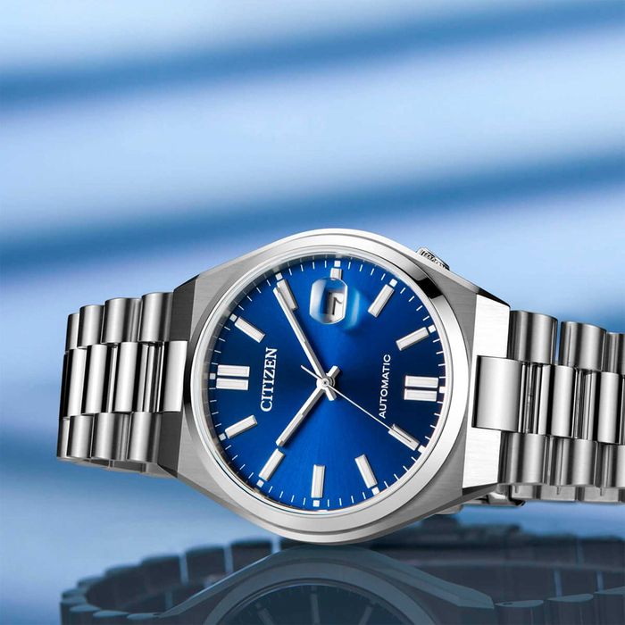 Relógio Tsuyosa Azul Escuro 38mm (Nota de crédito Loja)