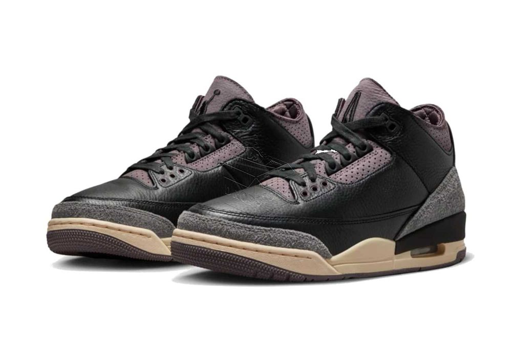 Nike AIR JORDAN 3 A Ma Maniére Black and Flat Pewter – Buty | FZ4811–001