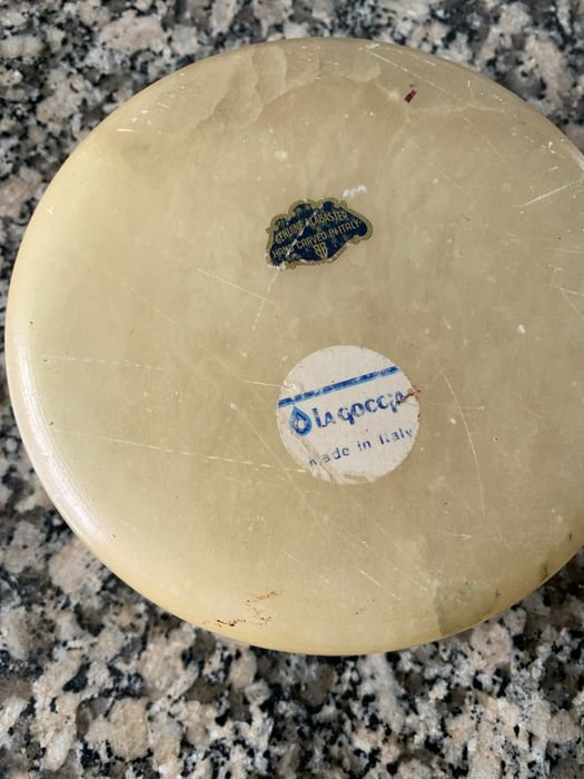 Caixa ou guarda joias em alabastro