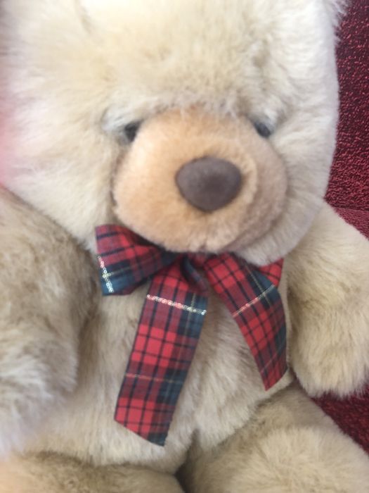 Dwa misie pluszaki dla dziecka Teddy Bear Metro England maskotka nowe
