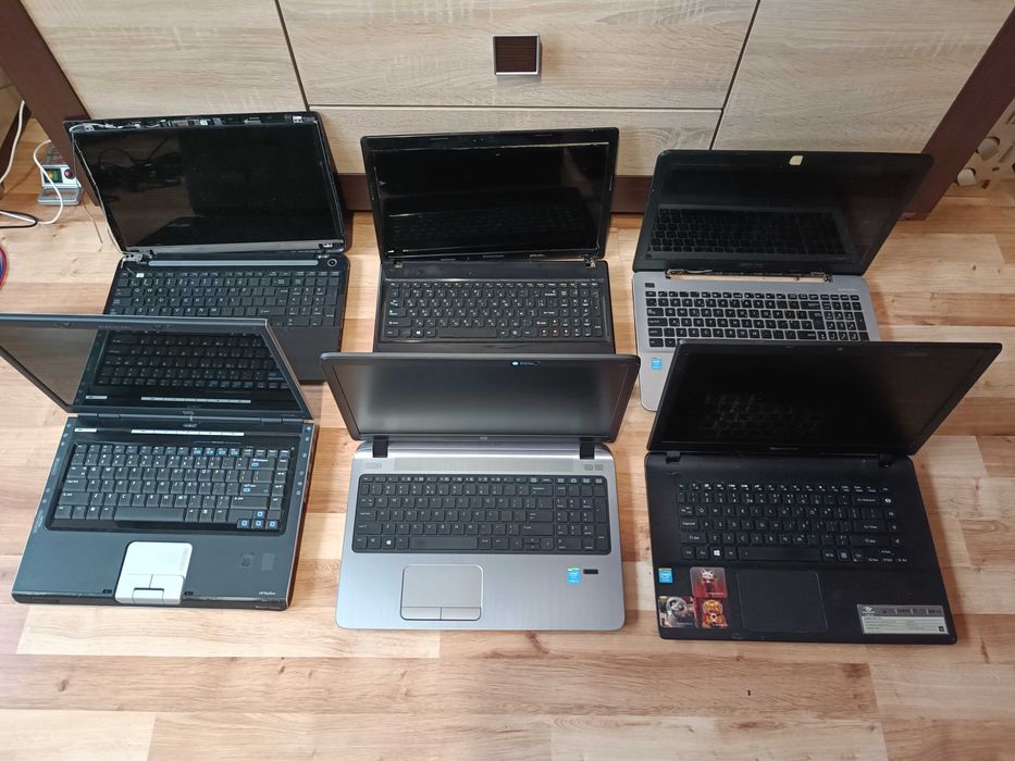 Sprzedam kilka laptopów uszkodzone