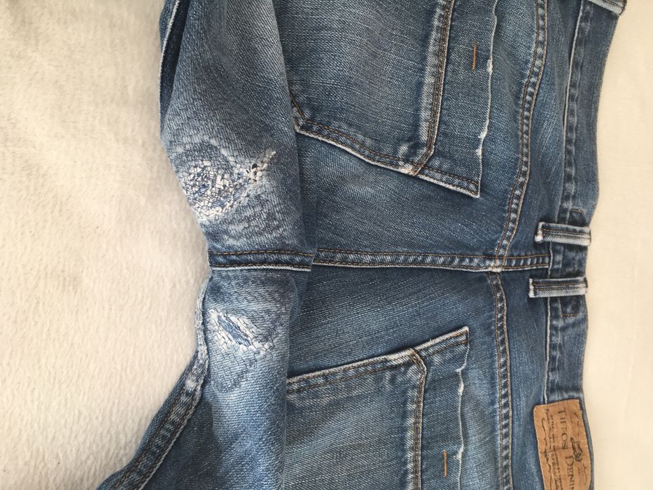 Calças ganga azul Tiffossi