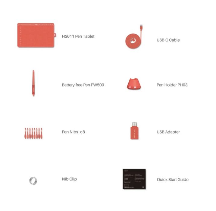 Графічний планшет Huion HS611 -стан ідеальний ЗНИЖКА!!!
