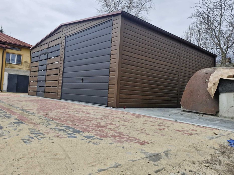 Garaż drewnopodobny 6x6