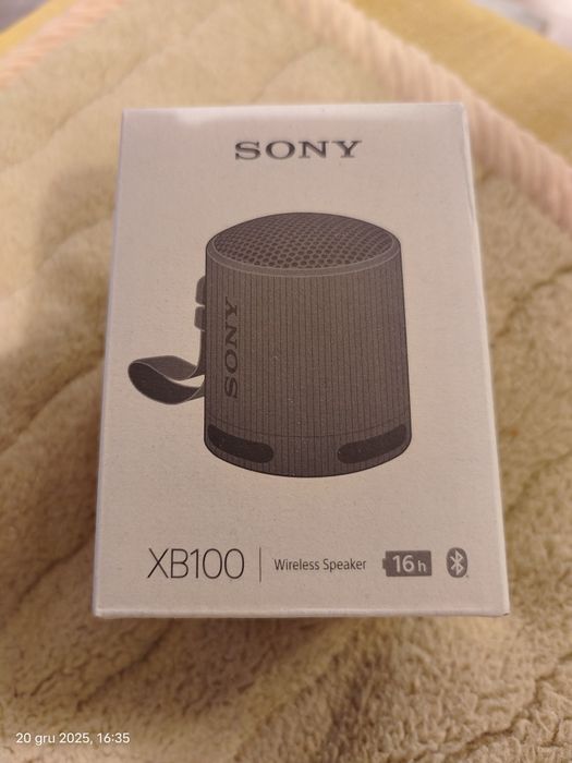 Głośnik bezprzewodowy Bluetooth Sony XB100