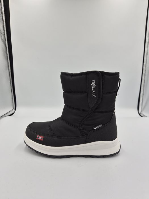 Śniegowce czarne dziecięce unisex Trollkids 33