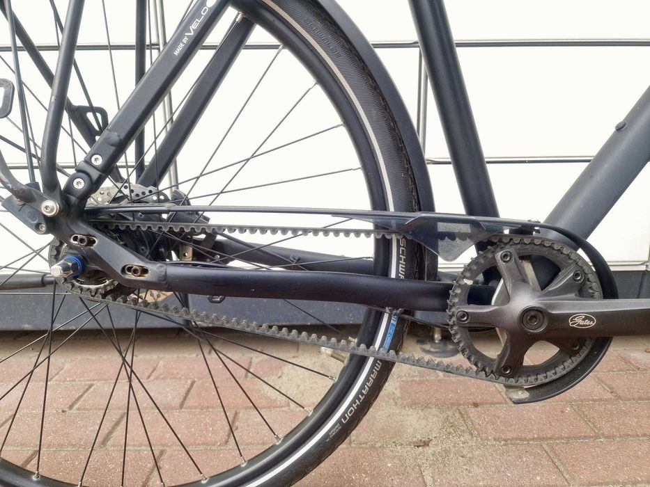 Rower trekkingowy DRAHTESEL Premium / pasek Gates / XL - 60 cm / FV23%