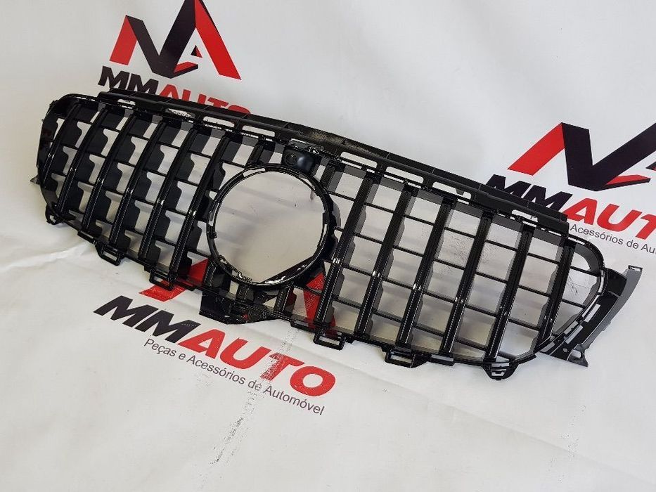 Grelha Frontal Mercedes E W213 GTR AMG Preto Brilho