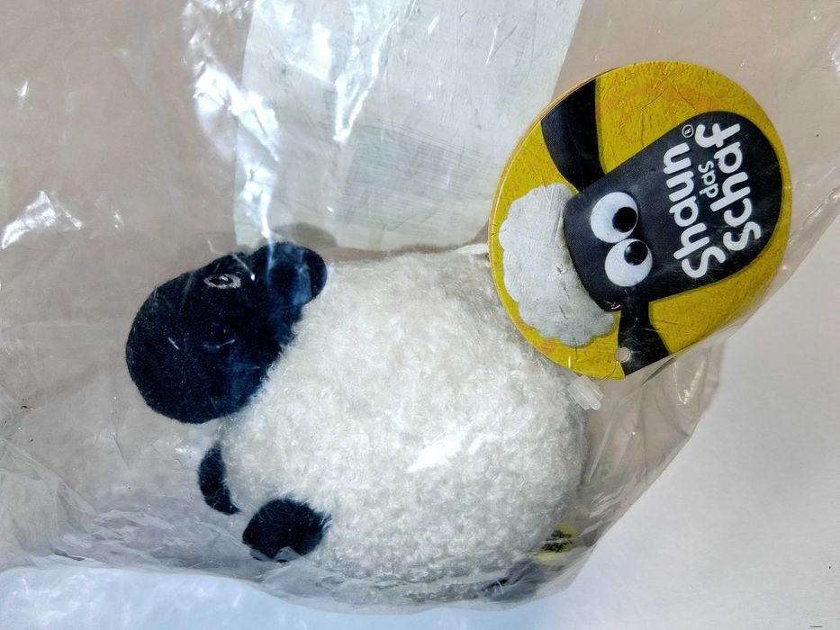 N240 Maskotka Owieczka Shirley Baranek Shaun Nici 10cm Nowa Oryginalna