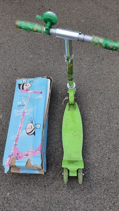 Самокат дитячий, що складається