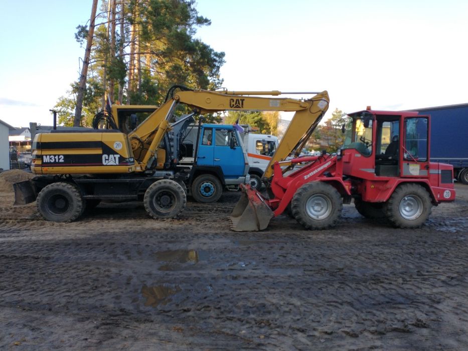 Usługi koparką,ładowarką prace ziemne
