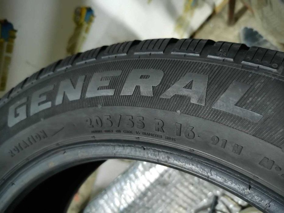 *Шини General 205/55R16. 2шт. Зима 2023р (0844)
