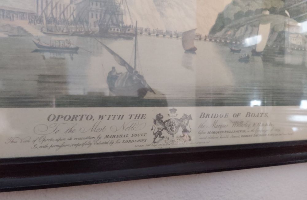 5Quadro "Oporto, with the bridge of boats"