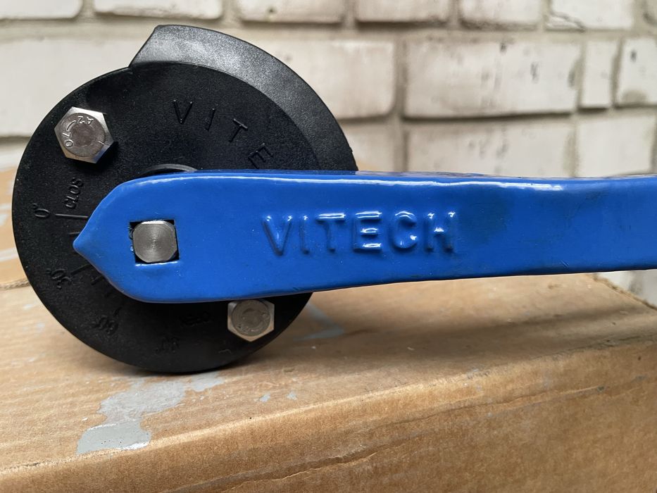 Засувка Батерфляй Vitech з чавунним диском Ду 50