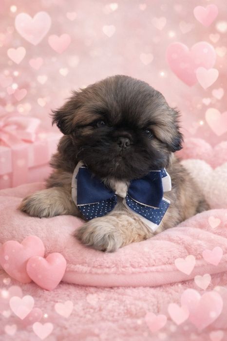 Малюки пекінеса в пошуках родини