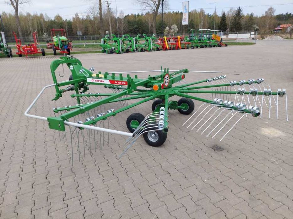Zgrabiarka Karuzelowa Promar 3,5m 4,5m Tandem Inter-Tech Sipma Talex