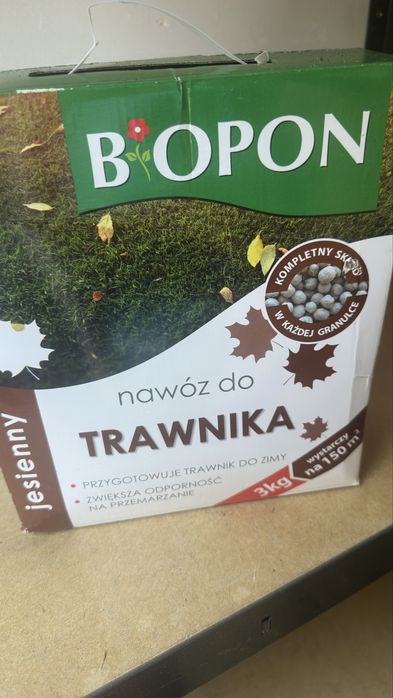 Nawóz jesienny biopon 3 kg nowy