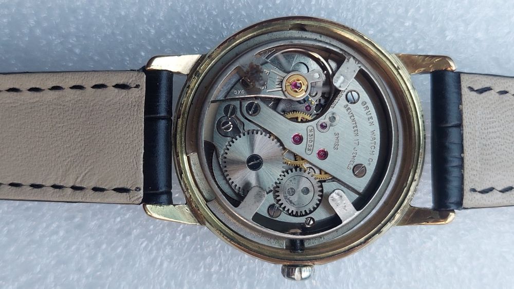 Коллекционные винтажные часы Gruen Precision 510 (James Bond 007)