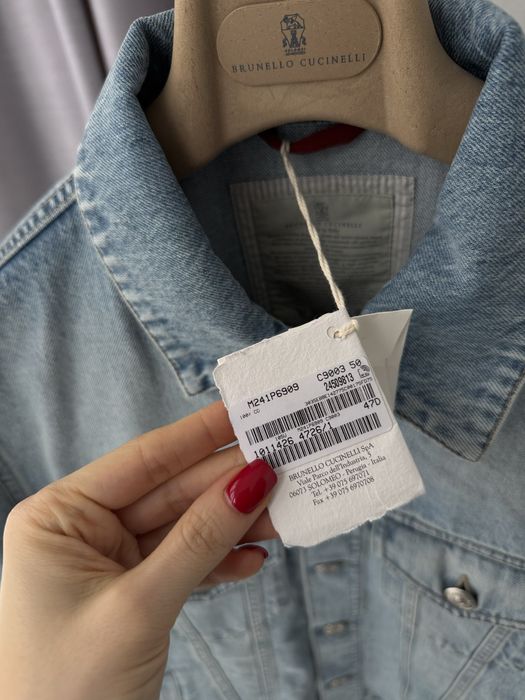 Джинсовая куртка Brunello Cucinelli