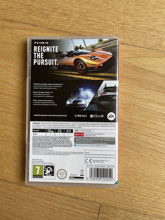 Need For Speed | HOT PURSUIT Nintendo Switch 164750492802050123