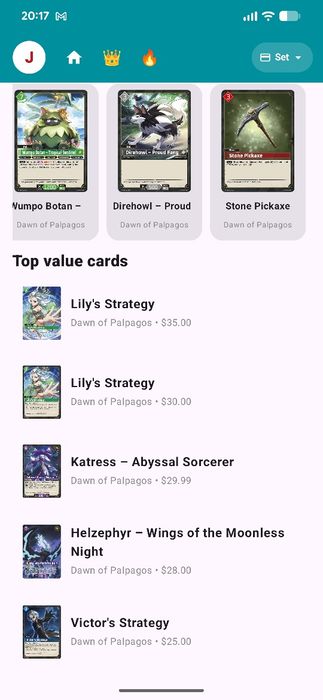 Bulk de 84 cartas Palworld