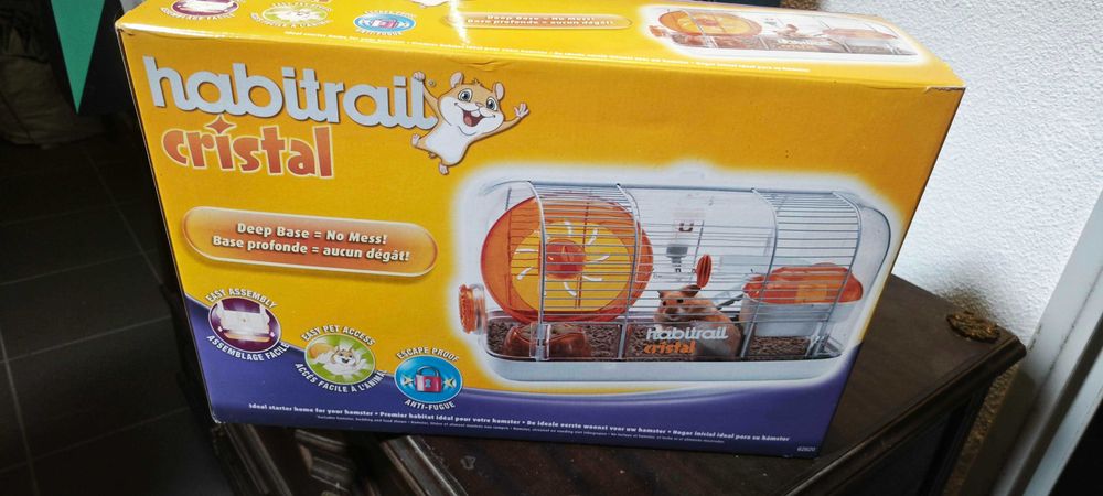 Gaiola para hamster Habitrail cristal