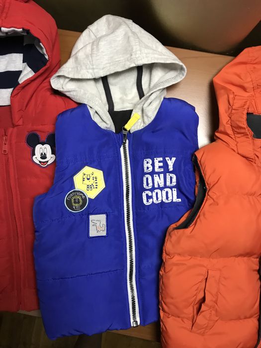 Дитячі жилетки 12-18 міс