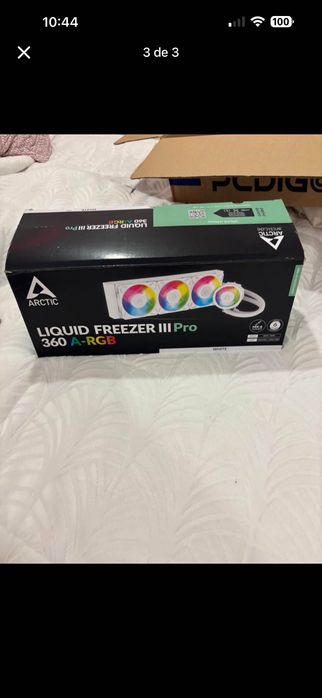 Water cooler 360 mm branco Argb