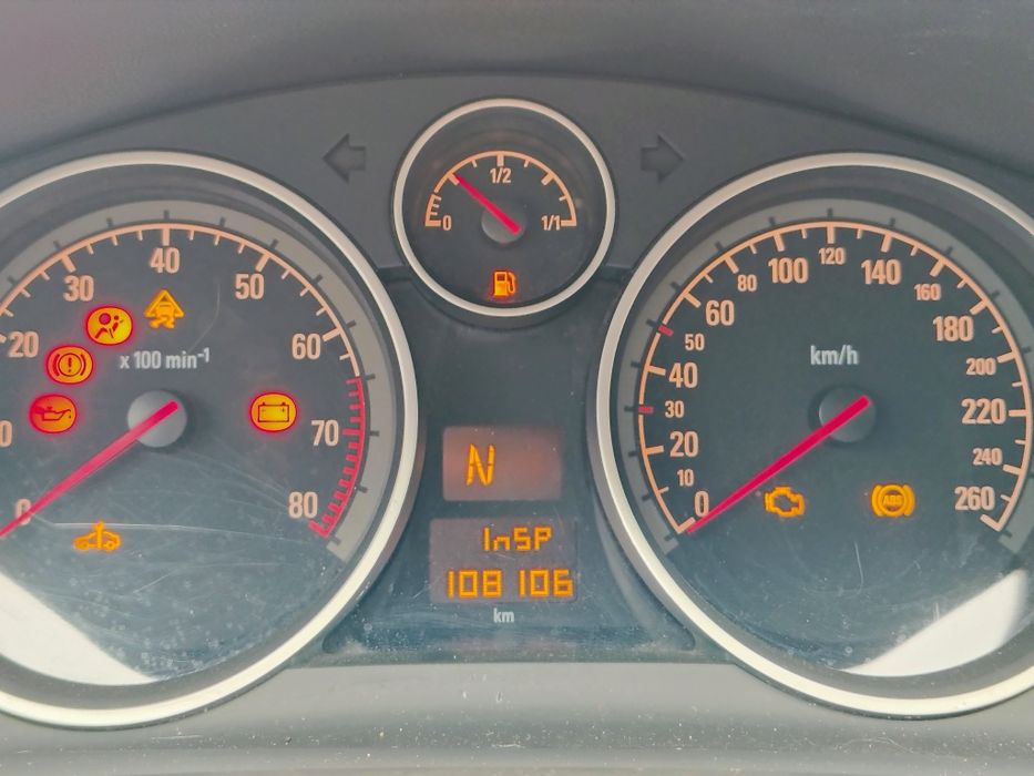 Opel Astra H/FL 3 2009 sedan 1.6 mpi