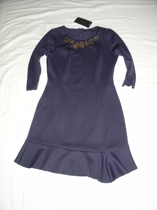 asymetryczna sukienka zara basic roz m/ nowa