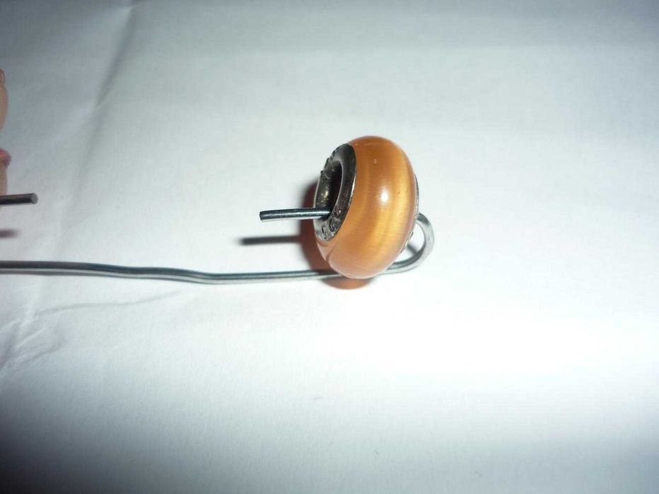 Pandora-style charm or bead: cat's eye