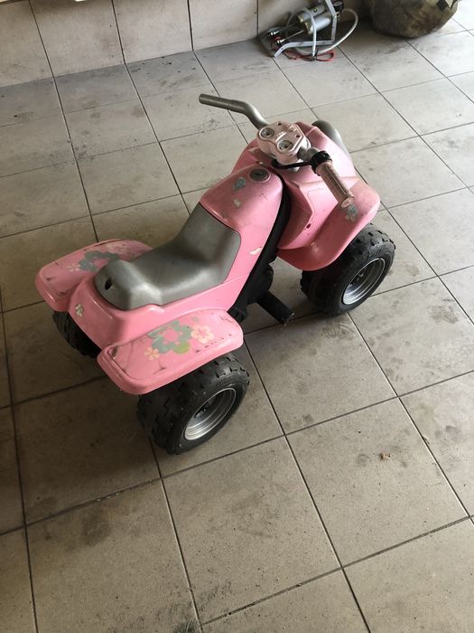 Smoby Quad Dla Dziewczynki na akumulator