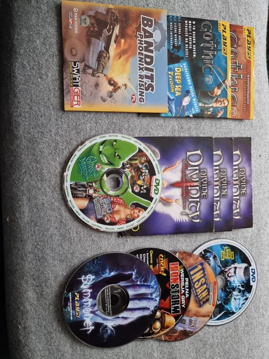 Zestaw starych gier na pc