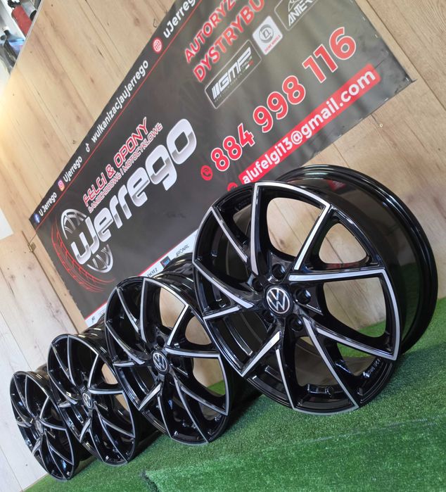 Nowe alufelgi VOLKSWAGEN - 17x5x112 - Arteon, Beetle, Eos Golf Passat Tiguan, T-roc