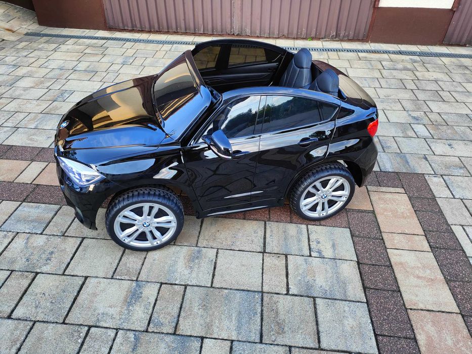 BAWIBUS.PL Auto samochód na akumulator BMW X6 dwuosobowe dla dzieci RC