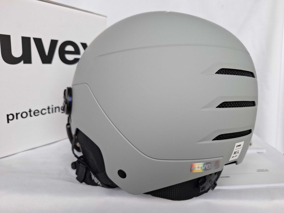Kask narciarski Uvex Wanted Visor Rhino Mat L 58-61cm