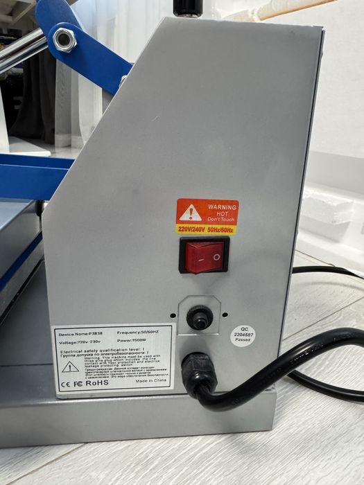 Термопрес INKSYSTEM P-3838 38*38 см планшетний