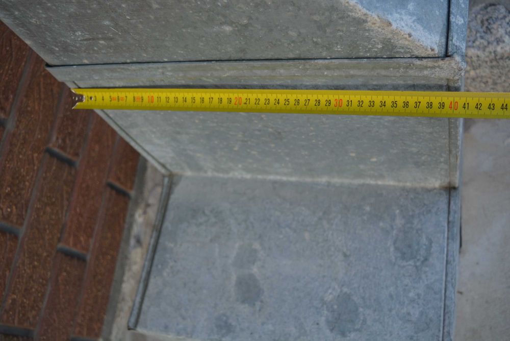 вентиляційний  короб   із оцинкованого металу