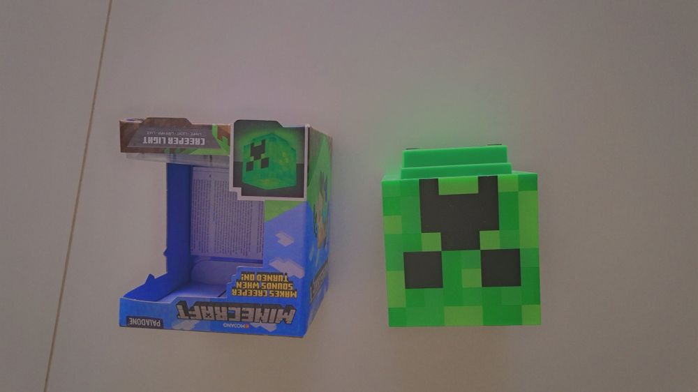 Lanterna Creeper Minecraft