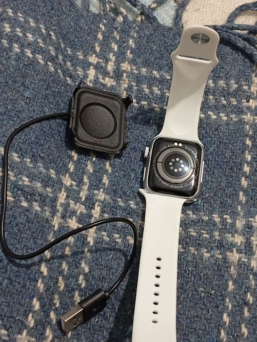 Smartwatch i8 pro mac mac com carregador para IOS e android