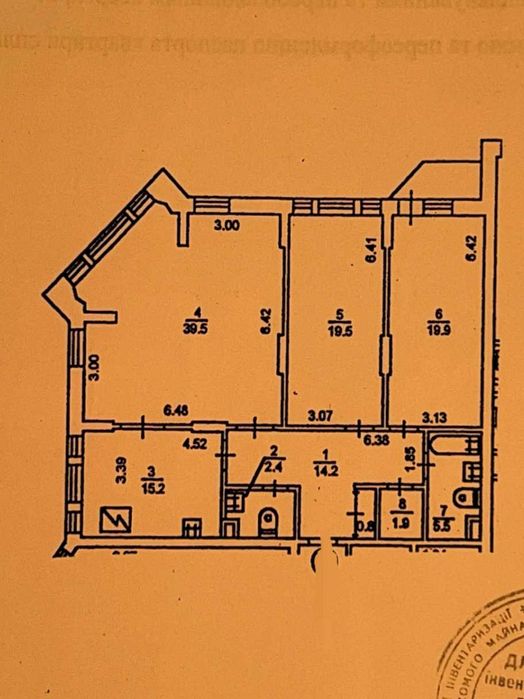 3-комнатная квартира по адресу ул. Бандеры Степана (площадь 120 м²) - Atlanta.ua - фото 2