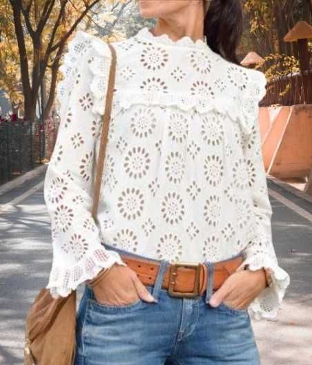 Zara bawelniana bluzka