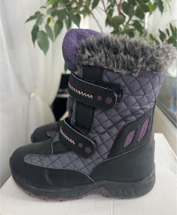 Теплющі Зимові чоботи спожки  19 см по устілці