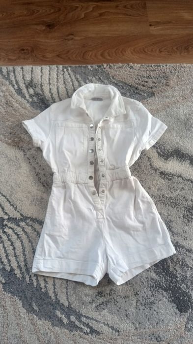 Strój jednoczęściowy jeans rozmiar 134