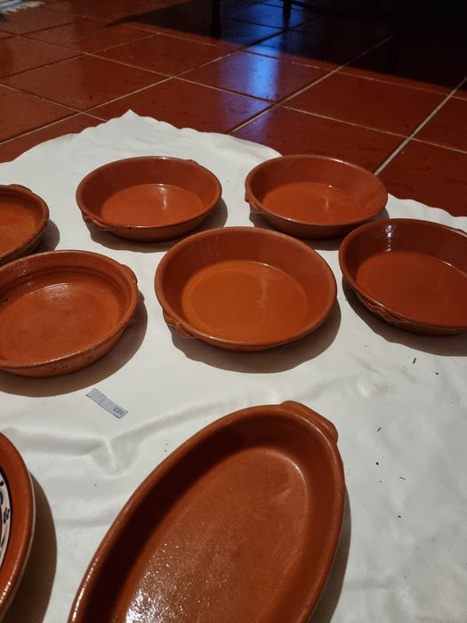 Peças de loiça em Barro