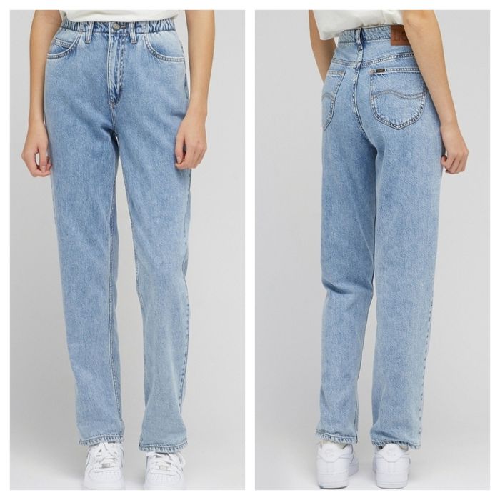 Spodnie damskie jeansowe elasticated Carol Lee regular straight 26/33
