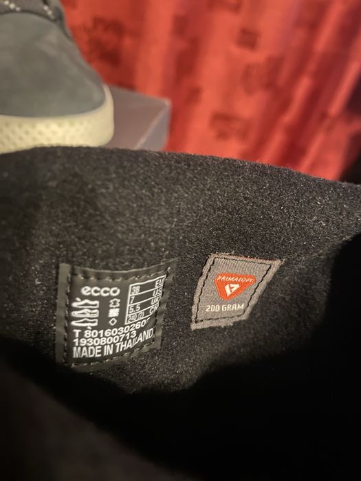 Чоботи жіночі  38 р орігінальне. ECCO. ВиробникThailand..